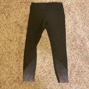 Green lululemon leggings